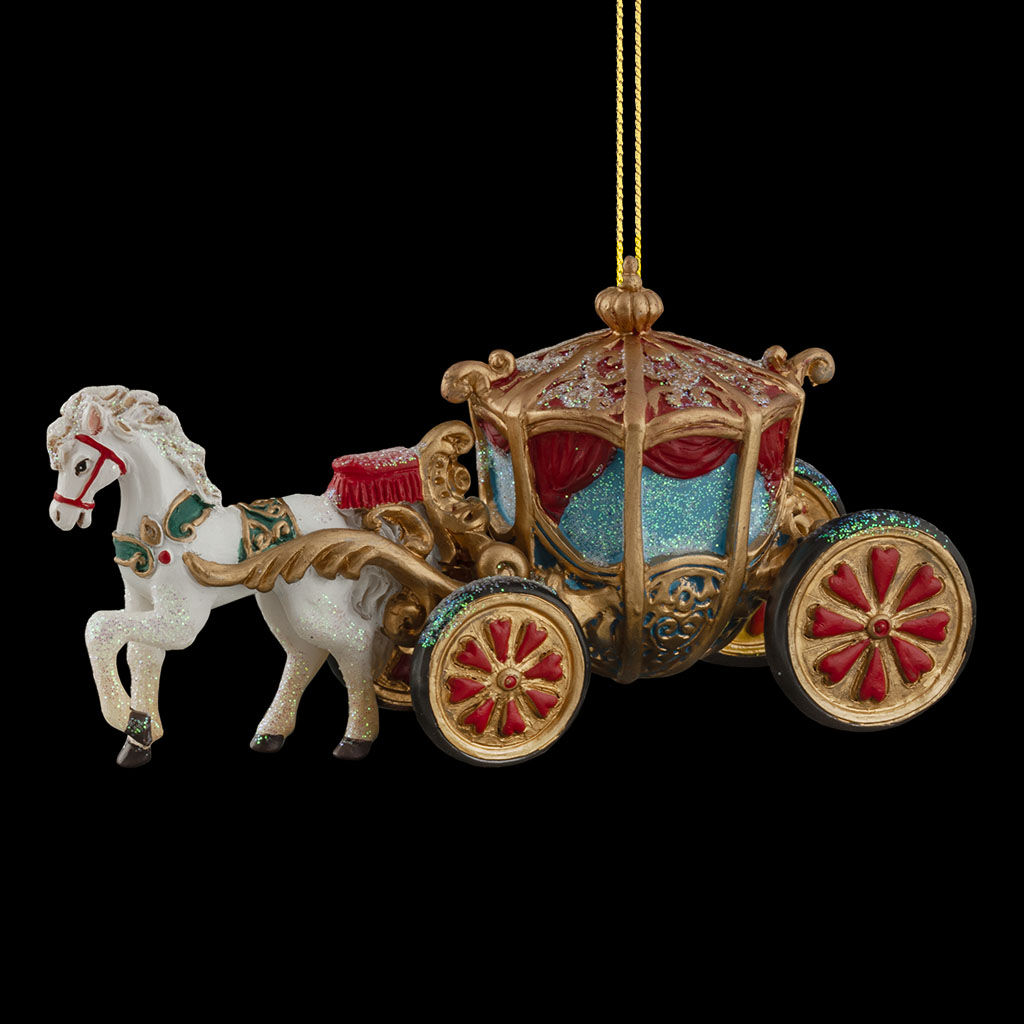 cinderella carriage ornament