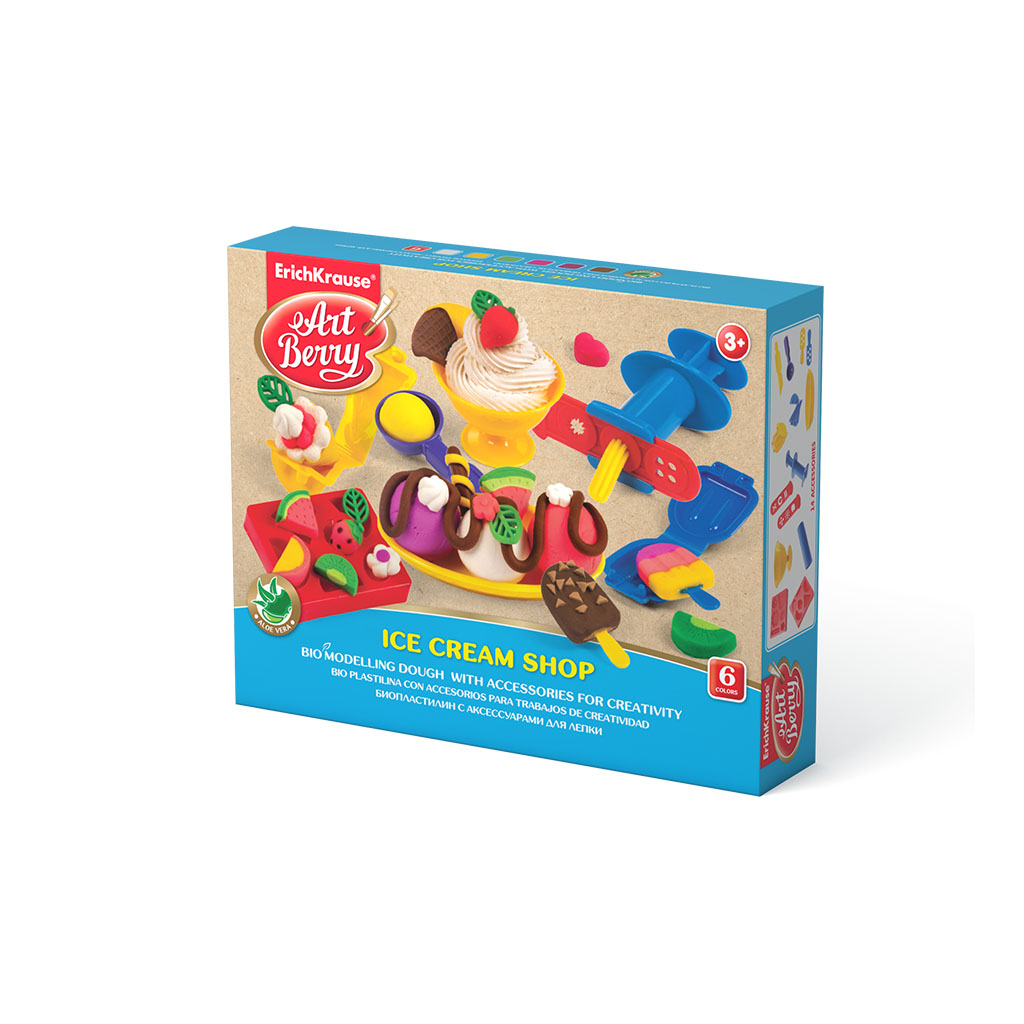 Dough Set Accessories Ice Cream 6 Colors, Toys \ Creative toys