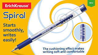 New gel ink pen ErichKrause® Spiral