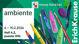 Erich Krause en la feria internacional 2026