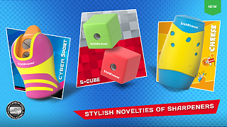 Stylish novelties of ErichKrause® sharpeners