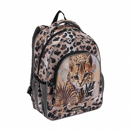 Ученический рюкзак ErichKrause ErgoLine® 15L Wild Cat