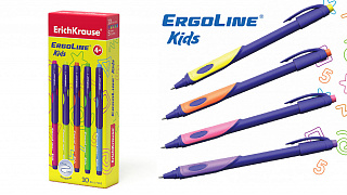 Ручки ErgoLine® Kids рекомендованы к использованию в школе